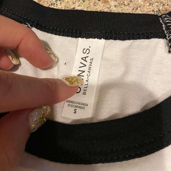 Wednesday Adams Poison Baseball Tee - Worn once - Picture 4 of 6